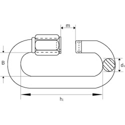 Greitoji jungtis Ø14 mm x 126 mm NG14S