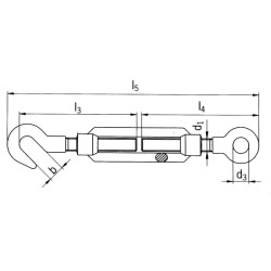 Kablio formos užveržimo svirtis 10 mm 148010HG