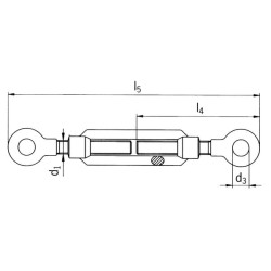 Suveržimo veržlė apvali/apvali 16 mm 148016GG