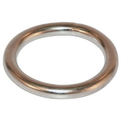Suvirintas žiedas iš nerūdijančio plieno 10 mm KR105RVS