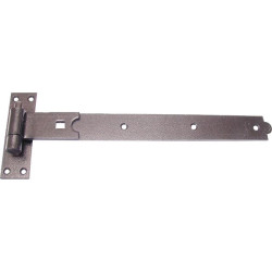 Tiesus kabliukas ir juostos 450 mm 18" juodos TO8296D