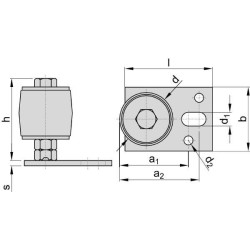 Apsauginis volelis su plokštele TB336650