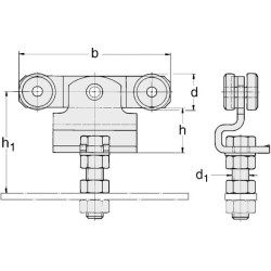 Dvigubi voleliai, 1 dydis, TB336410