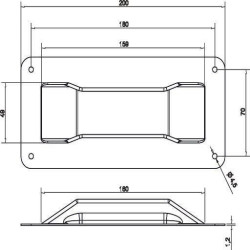 Rankenos montavimas TB336200