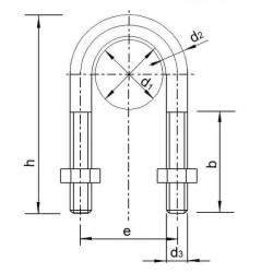 U formos varžtas M10 RUBS2538