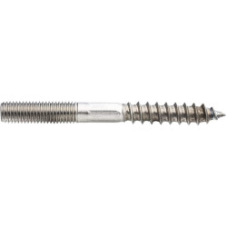 Sraigtinis kaištis M6 / 6x100mm apvalia galvute, nerūdijantis plienas STO6100RVS
