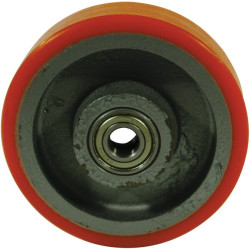 Fiksuotas ratas su rutuliniu guoliu 100 mm WH840100