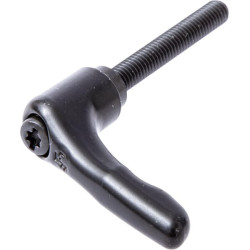 Užspaudimo svirtis GR4 M12x60 pakreipta, juoda K01224121X60