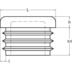 Plastikinis dangtelis, kvadratinis, 90x90 mm, KS460699