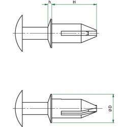 Tvirtinimo elementas 10 mm KS495216