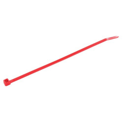 Kabelinė raištelis 4,8x300 mm, raudonas, nailonas, maks. Ø 76 mm, Kramp TR48300RED
