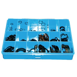 Vidinių fiksavimo žiedų asortimento dėžutė SE4721