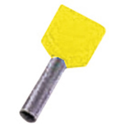 Dviguba kabelio antgalis 6 mm² 14 mm DIN 46228-4 ICIAE614Z