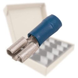 Stalčių asortimento užspaudžiami gnybtai, mėlyni, 1/2, KWS00703