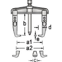 Universalus nuėmėjas 350 mm HG1063A