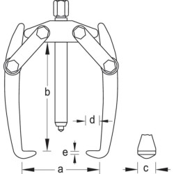Nuimtuvas 2-A.. 80mm HG1120