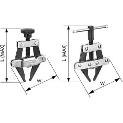 Grandinės įtempiklis 1"1/4" - 3" RSCP03