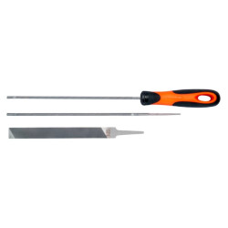 Grandininio pjūklo grandinės dildžių rinkinys 7/32" 5,5 mm, apvalus 168COMBI55