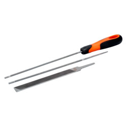 Grandininio pjūklo grandinės dildžių rinkinys 5/32" 4,0 mm, apvalus 168COMBI40