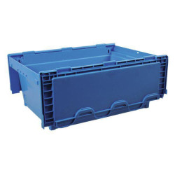 Konteineris 400x600x240 mm, 30 l talpos, mėlynas plastikinis WE30L