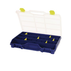 Asortimento dėžutė 290x378x61 mm, mėlynas polipropilenas, 26 skyriai, 46-26, gamintojas Tayg 146008TAY