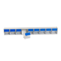 Sandėliavimo sistema 9 dalys 60 cm WE460300