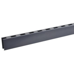 Pilkos spalvos vertikalios lentynos 140 cm 57116141K