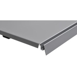Balta/aliuminio lentyna 30x100 cm 57241030X
