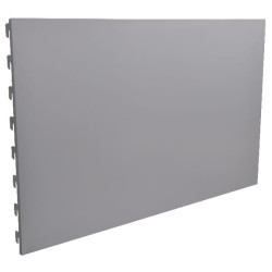 Plokštė be skylės 40x66,5 balta/aliuminio 57231064X