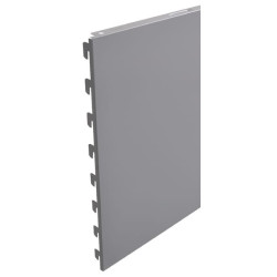 Plokštė be skylės 40x66,5 balta/aliuminio 57231064X