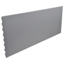 Plokštė be skylės 40x100 balta/aliuminio 57231104X