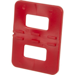 Kainų ekranas „Click“ A7 raudonas 5300496