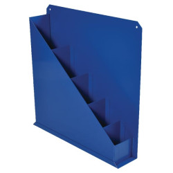 Sandėliavimo dėžė 380x385x80 mm, mėlyna plastikinė, Metalin WE2193838BL