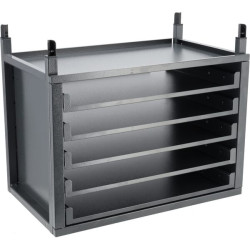 Centrinis modulis su 5 ištraukiamomis lentynomis (be dėžių) 291752237