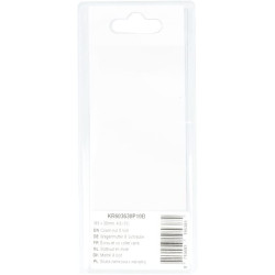 Varžtas ir veržlė su užsegimu M6 x 30 mm, 4,6 (10) KR603630P10B