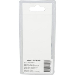 Varžtas ir veržlė su užsegimu M10 x 40 mm, 4,6 (6) KR6031040P06B