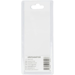 Medienos drožlių plokščių varžtai 4,5 x 40 mm (20 vnt.) KRSPS4540P20B