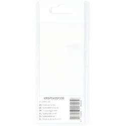 Medienos drožlių plokštės varžtas 4 x 35 mm (20) KRSPS435P20B