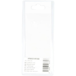 Įleidžiamas varžtas M5 x 16 mm (20) KR963516P20B
