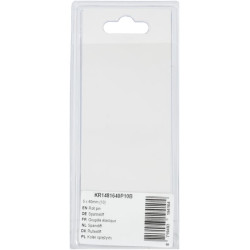 Ritininis kaištis 6 x 40 mm (10) KR1481640P10B