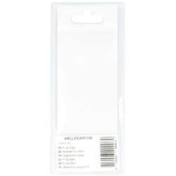 R formos spaustukas, viengubas 2,5 mm (10) KRCL25EKRP10B