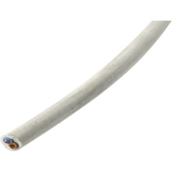 Elektros kabelis baltas 2 x 0,75 mm², 10 m (1) KREM4532014P10B