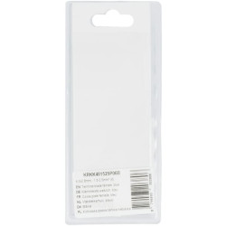 Gnybto mentė, moteriška, mėlyna 6,3x0,8 mm - 1,5-2,5 mm² (6) KRKK401525P06B