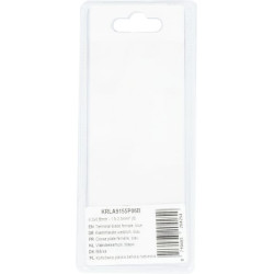 Gnybto mentė, moteriška, mėlyna 6,3x0,8 mm - 1,5-2,5 mm² (6) KRLA9155P06B