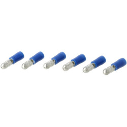 Kulkinė jungtis, mėlyna, kištukas Ø 5 mm - 1,5-2,5 mm² (6) KRLA9025P06B