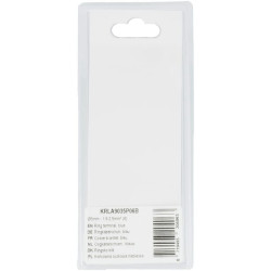 Žiedinis antgalis, mėlynas Ø5mm - 1.5-2.5mm² (6) KRLA9035P06B