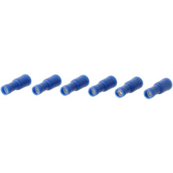 Kulkinė jungtis, moteriška, mėlyna, Ø 4 mm - 1,5-2,5 mm² (6) KRLA9030P06B