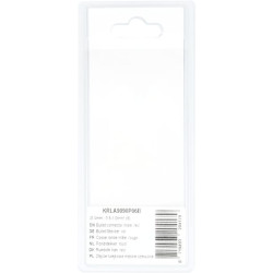 Kulkinė jungtis, raudona, kištukas, Ø 4 mm - 0,5-1,0 mm² (6) KRLA9090P06B