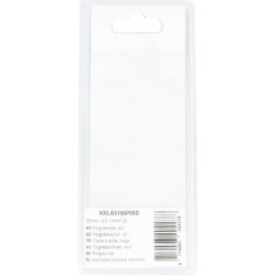 Žiedinis antgalis, raudonas Ø5mm - 0.5-1.0mm² (6) KRLA9160P06B