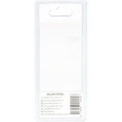 Gnybto mentė, moteriška, raudona 6,3x0,8 mm - 0,5-1,0 mm² (6) KRLA9075P06B